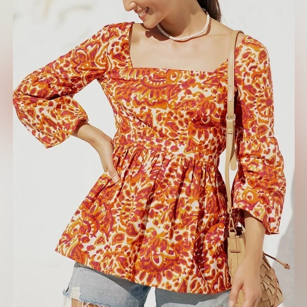 Anthropology Love the Label top, small